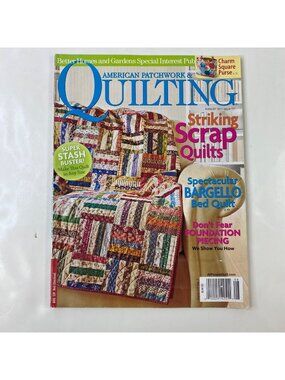 American Patchwork & Quilting Issue 111 August 2011 Magazine Quilt Patterns Tips